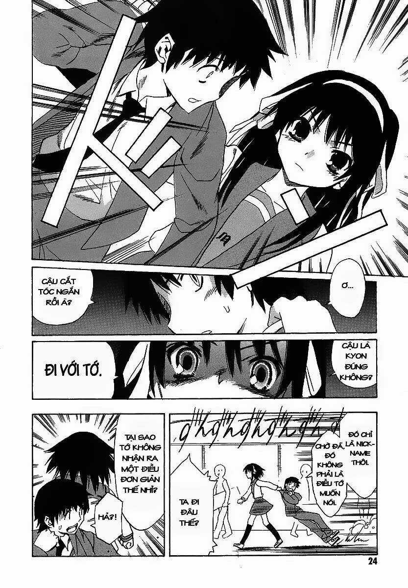 NỖI BUỒN CỦA SUZUMIYA HARUHI Chapter 1 trang 24