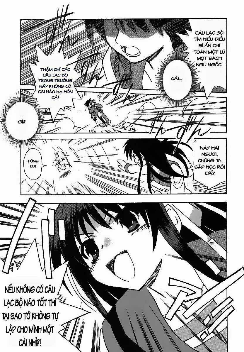 NỖI BUỒN CỦA SUZUMIYA HARUHI Chapter 1 trang 25