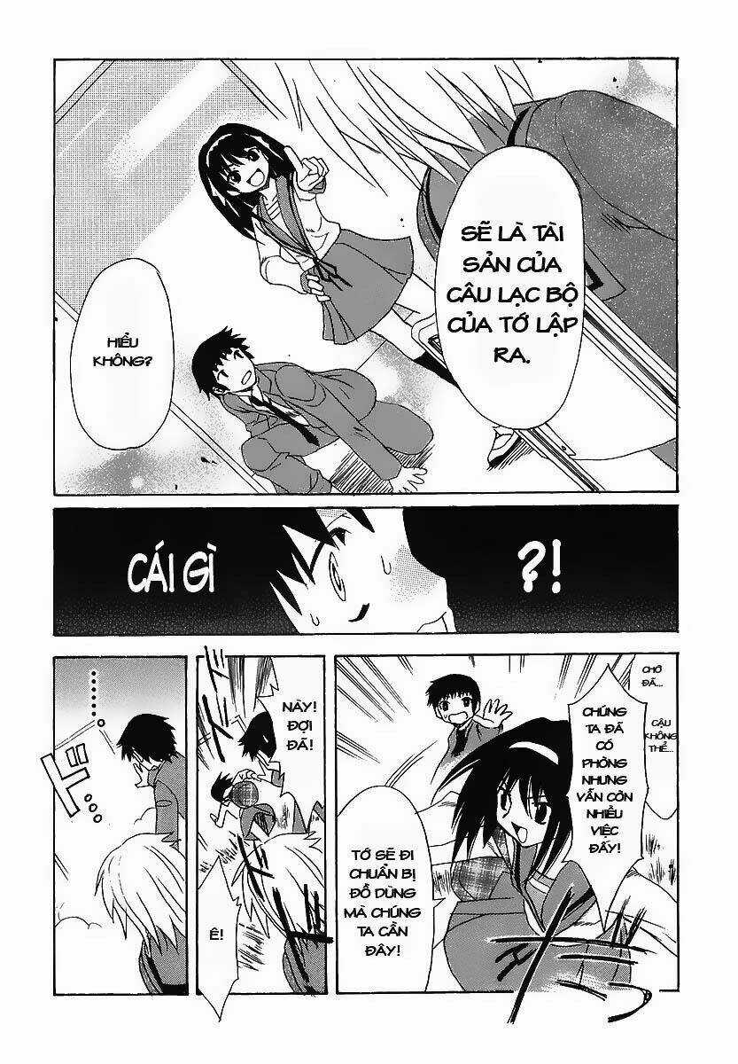 NỖI BUỒN CỦA SUZUMIYA HARUHI Chapter 1 trang 27