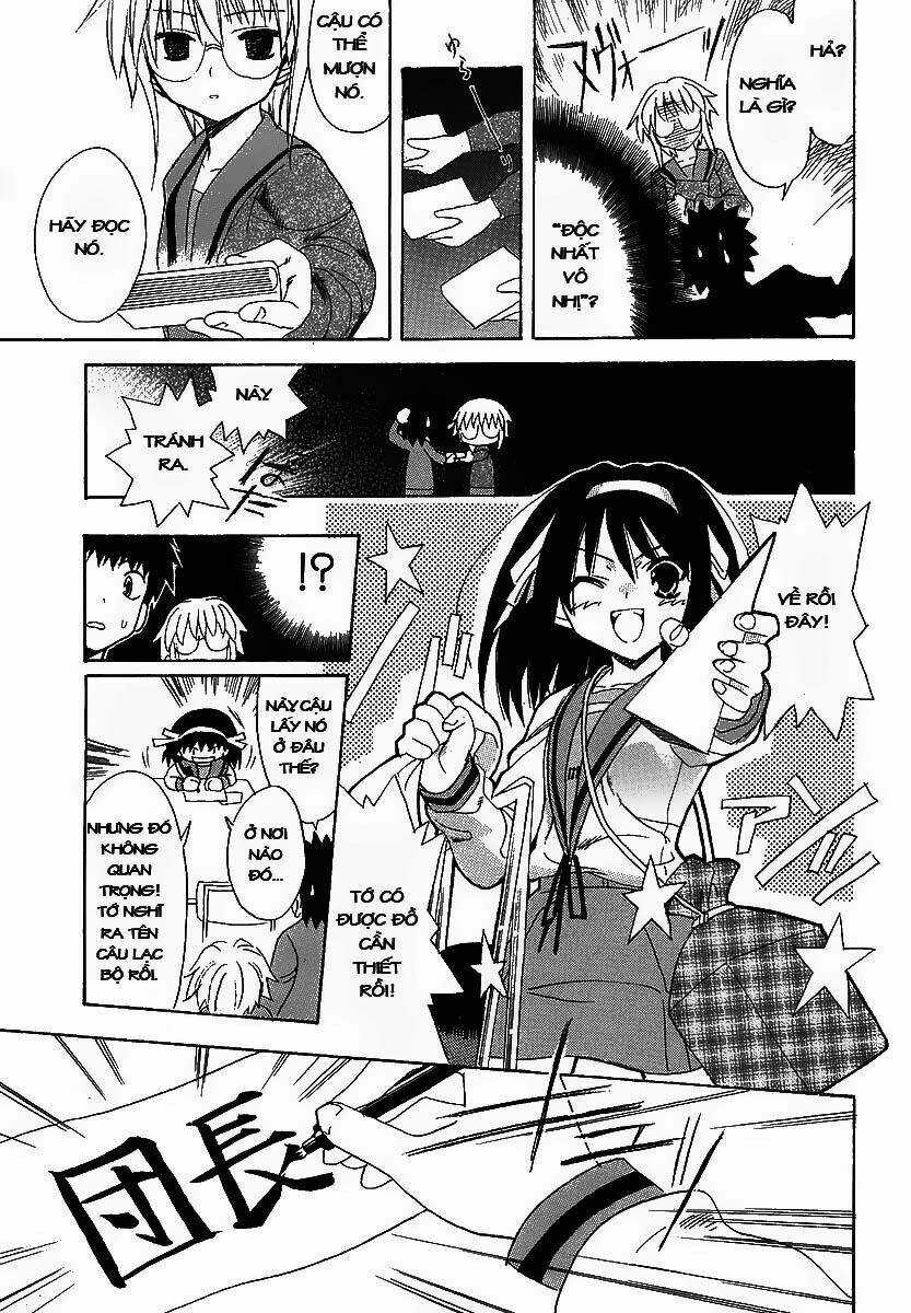 NỖI BUỒN CỦA SUZUMIYA HARUHI Chapter 1 trang 30