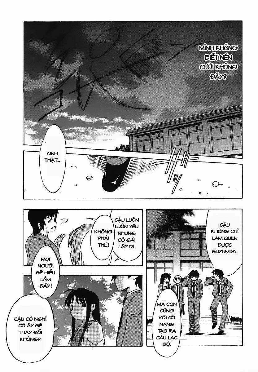 NỖI BUỒN CỦA SUZUMIYA HARUHI Chapter 1 trang 32