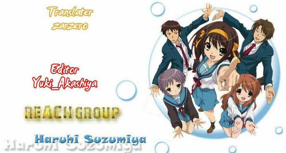 NỖI BUỒN CỦA SUZUMIYA HARUHI Chapter 1 trang 36