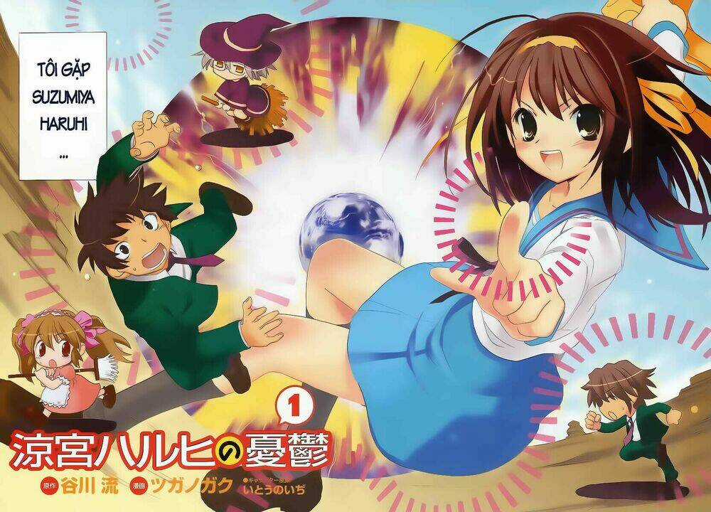 NỖI BUỒN CỦA SUZUMIYA HARUHI Chapter 1 trang 4