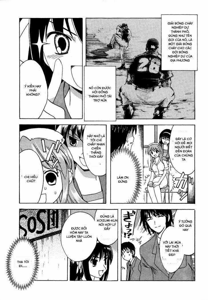 NỖI BUỒN CỦA SUZUMIYA HARUHI Chapter 10 trang 11