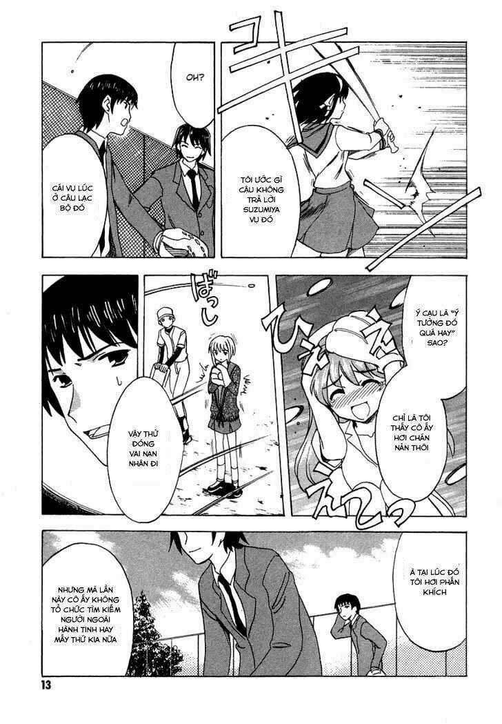 NỖI BUỒN CỦA SUZUMIYA HARUHI Chapter 10 trang 15