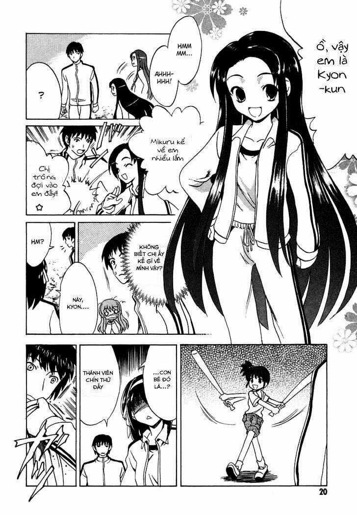 NỖI BUỒN CỦA SUZUMIYA HARUHI Chapter 10 trang 22
