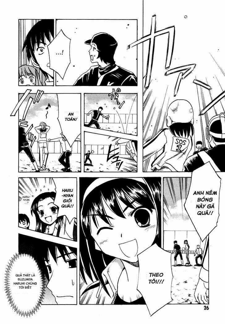 NỖI BUỒN CỦA SUZUMIYA HARUHI Chapter 10 trang 28