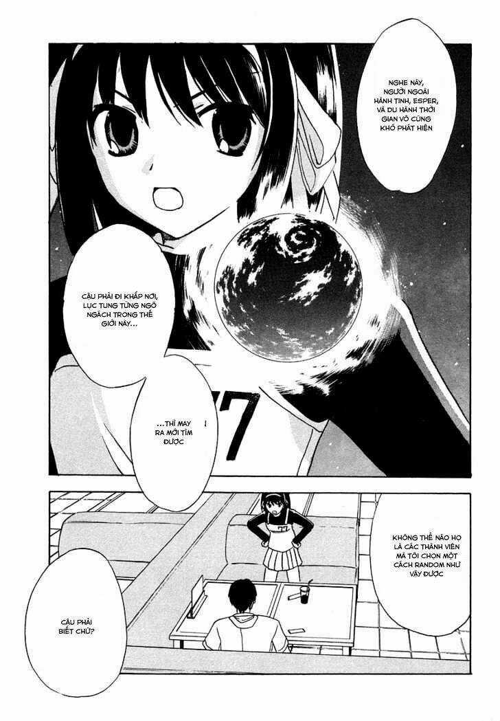 NỖI BUỒN CỦA SUZUMIYA HARUHI Chapter 10 trang 7