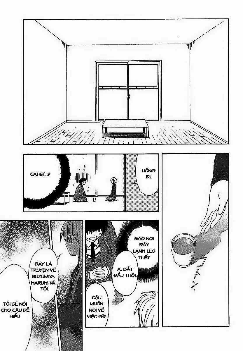 NỖI BUỒN CỦA SUZUMIYA HARUHI Chapter 2 trang 10