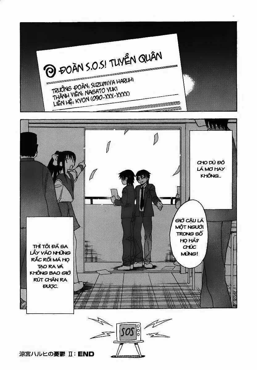 NỖI BUỒN CỦA SUZUMIYA HARUHI Chapter 2 trang 47