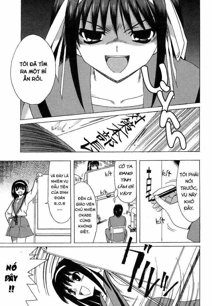 NỖI BUỒN CỦA SUZUMIYA HARUHI Chapter 3 trang 19
