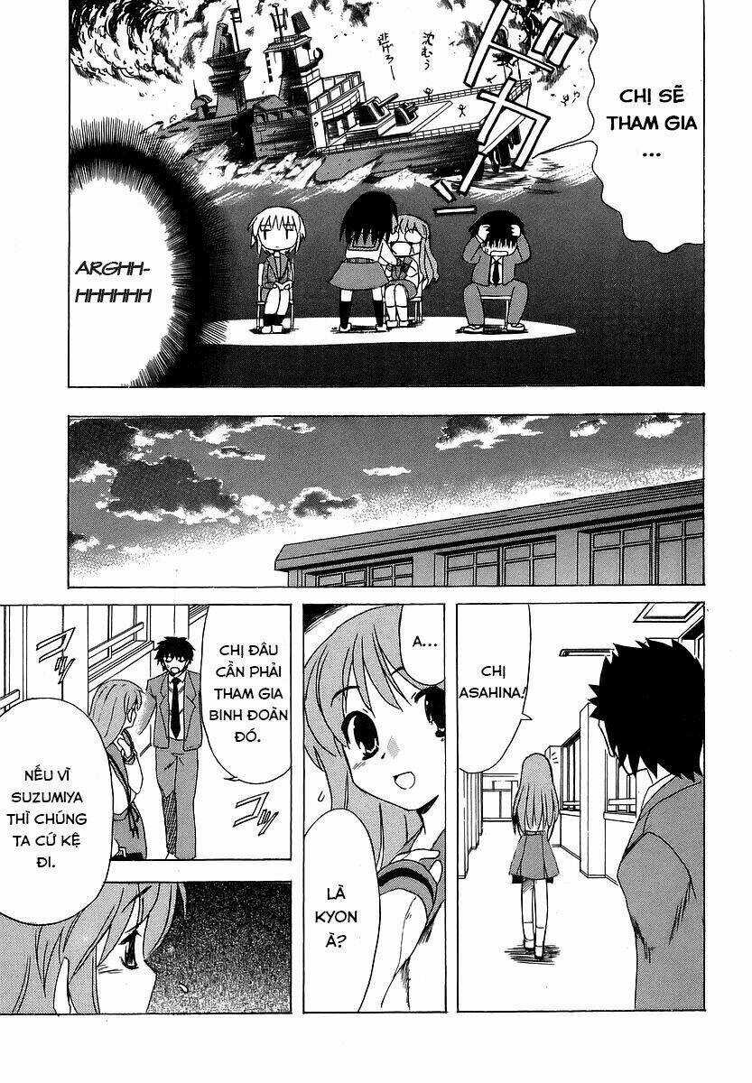 NỖI BUỒN CỦA SUZUMIYA HARUHI Chapter 3 trang 21