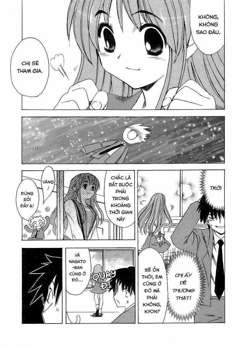 NỖI BUỒN CỦA SUZUMIYA HARUHI Chapter 3 trang 23