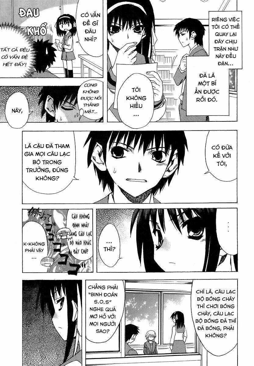 NỖI BUỒN CỦA SUZUMIYA HARUHI Chapter 3 trang 5