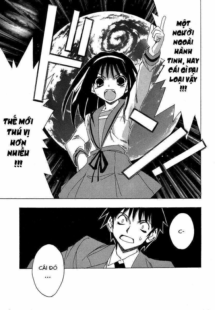 NỖI BUỒN CỦA SUZUMIYA HARUHI Chapter 3 trang 9