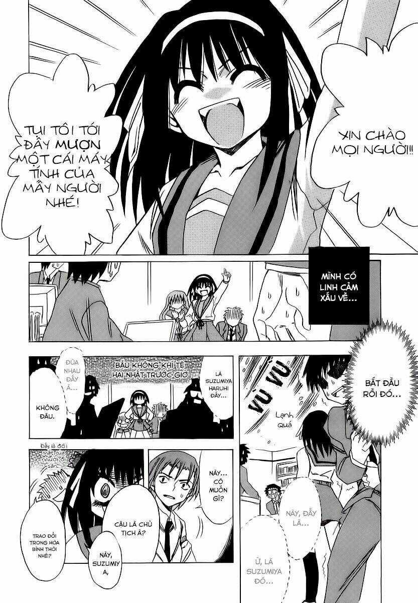 NỖI BUỒN CỦA SUZUMIYA HARUHI Chapter 4 trang 11