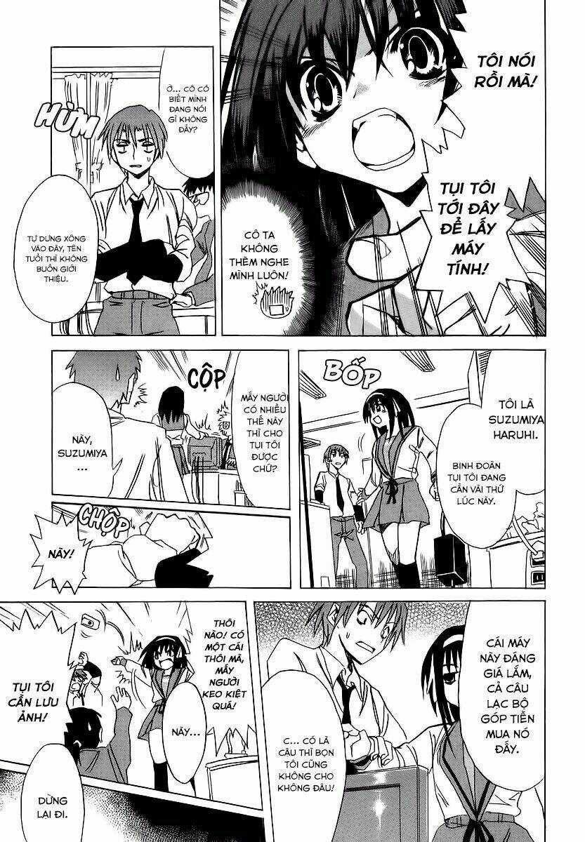 NỖI BUỒN CỦA SUZUMIYA HARUHI Chapter 4 trang 12
