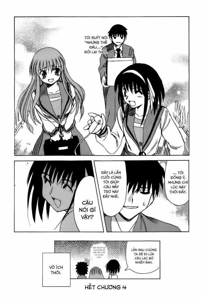 NỖI BUỒN CỦA SUZUMIYA HARUHI Chapter 4 trang 31