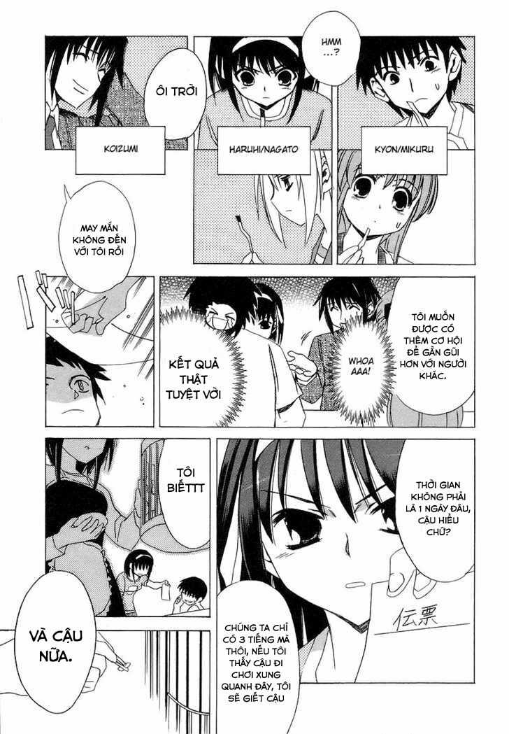 NỖI BUỒN CỦA SUZUMIYA HARUHI Chapter 5 trang 14