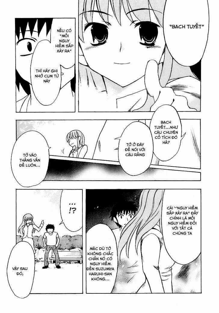 NỖI BUỒN CỦA SUZUMIYA HARUHI Chapter 6 trang 22