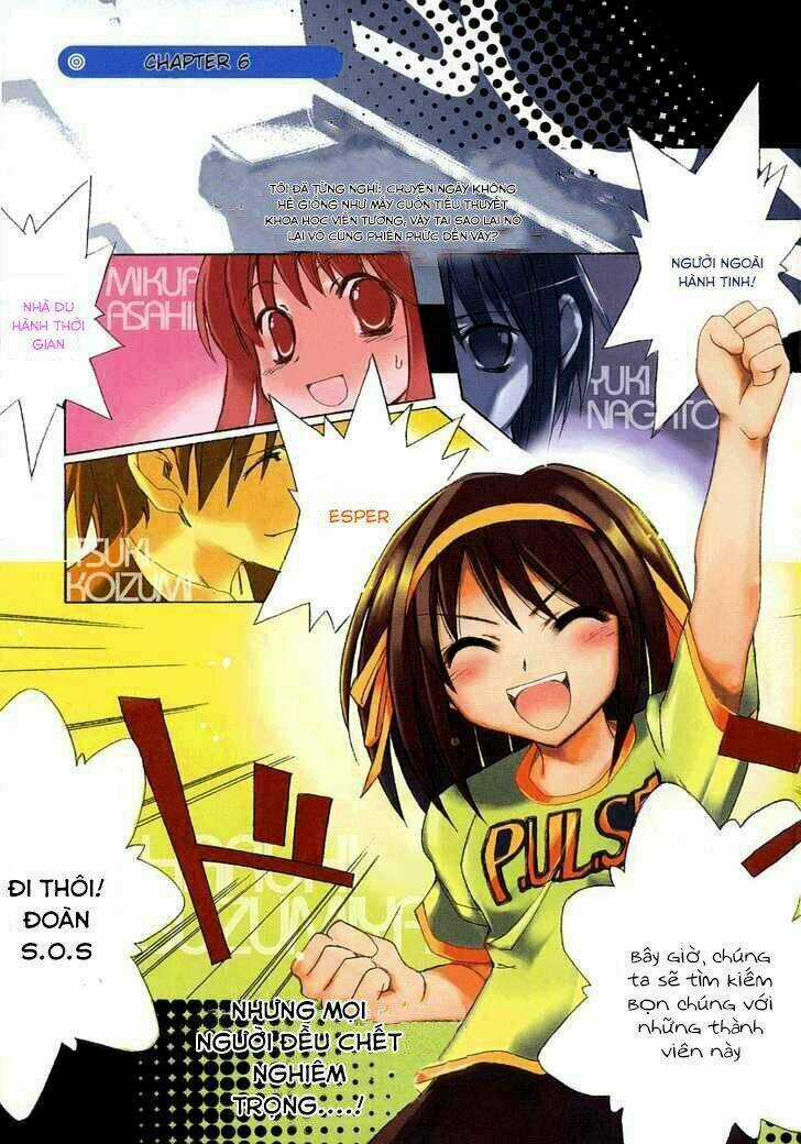 NỖI BUỒN CỦA SUZUMIYA HARUHI Chapter 6 trang 3