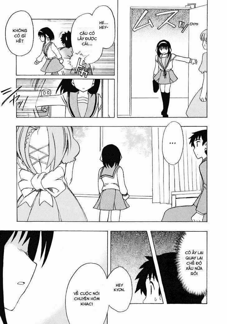 NỖI BUỒN CỦA SUZUMIYA HARUHI Chapter 6 trang 32