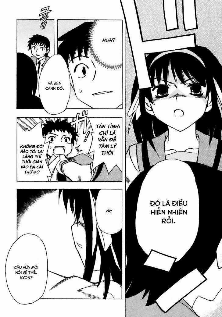 NỖI BUỒN CỦA SUZUMIYA HARUHI Chapter 6 trang 37