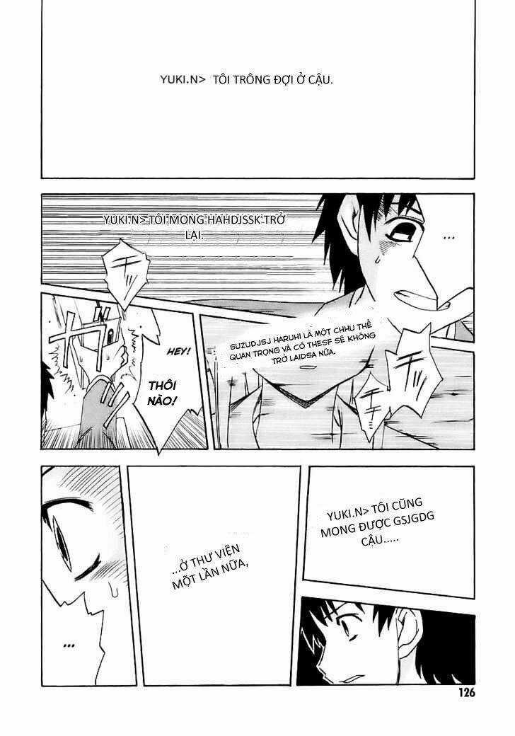 NỖI BUỒN CỦA SUZUMIYA HARUHI Chapter 8 trang 34