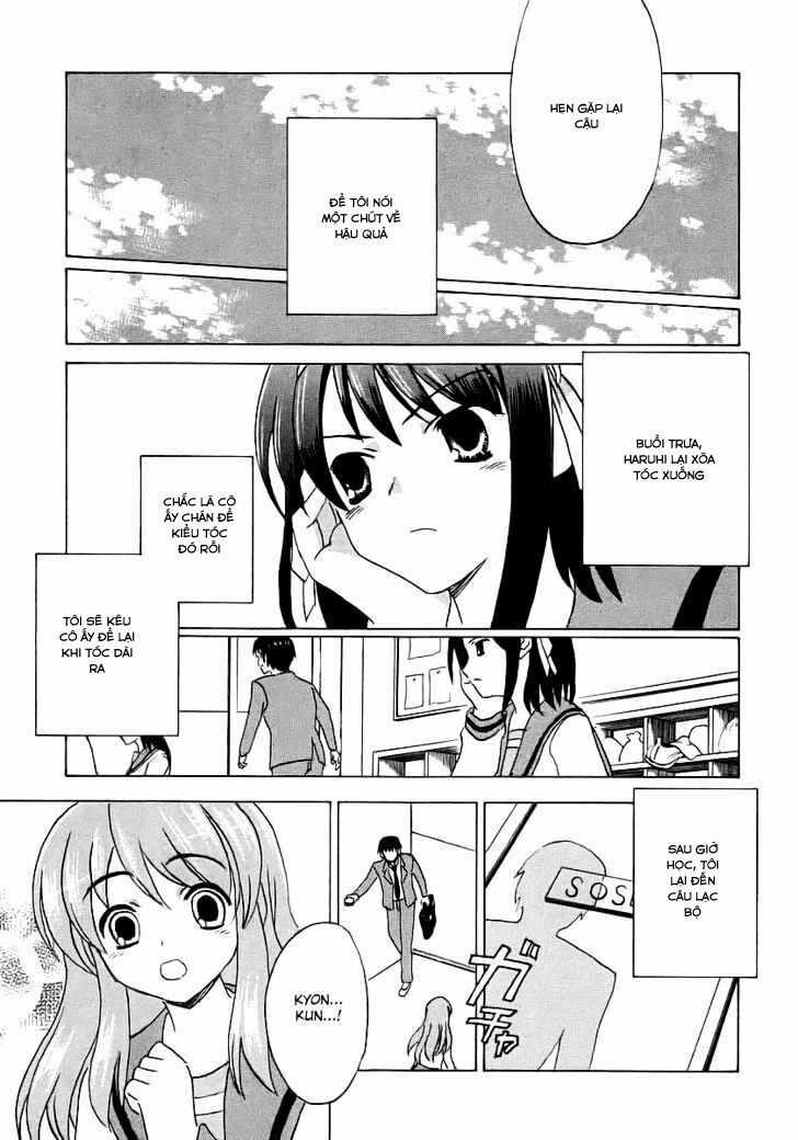 NỖI BUỒN CỦA SUZUMIYA HARUHI Chapter 9 trang 28
