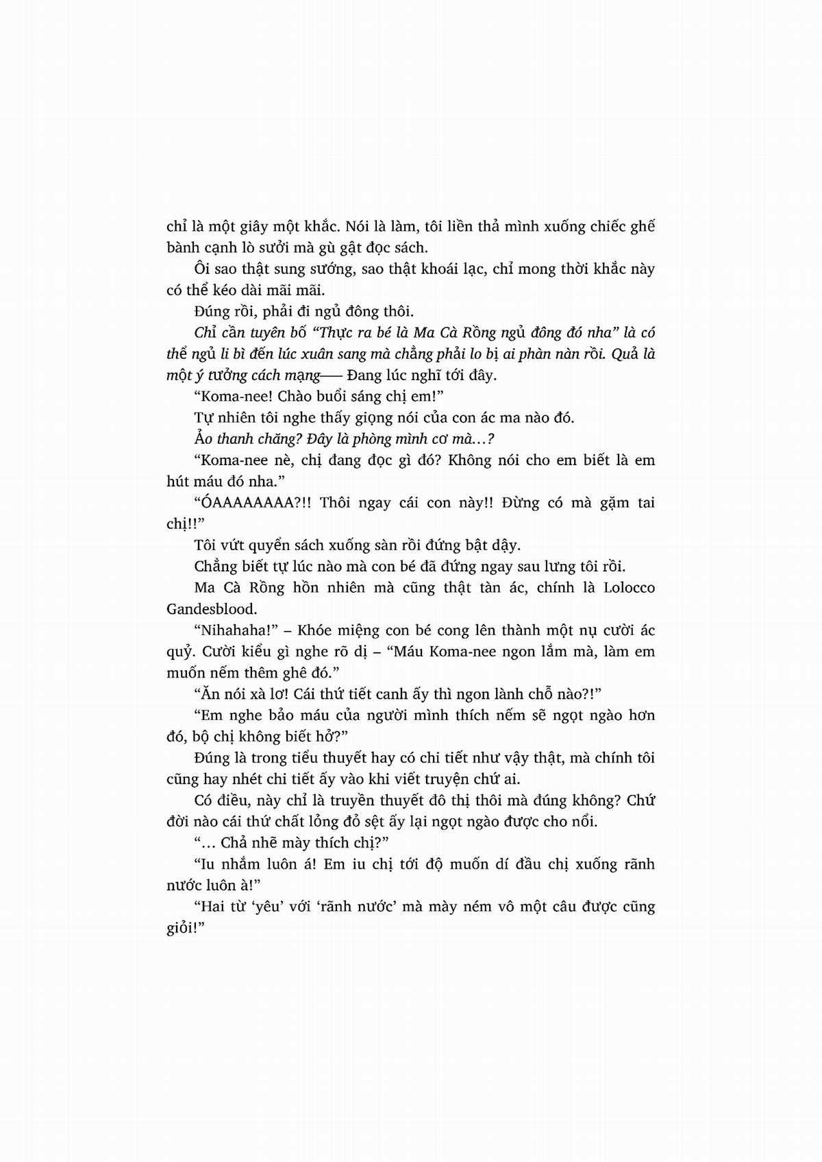 nỗi phiền muộn của công chúa ma cà rồng Chapter 1 trang 13