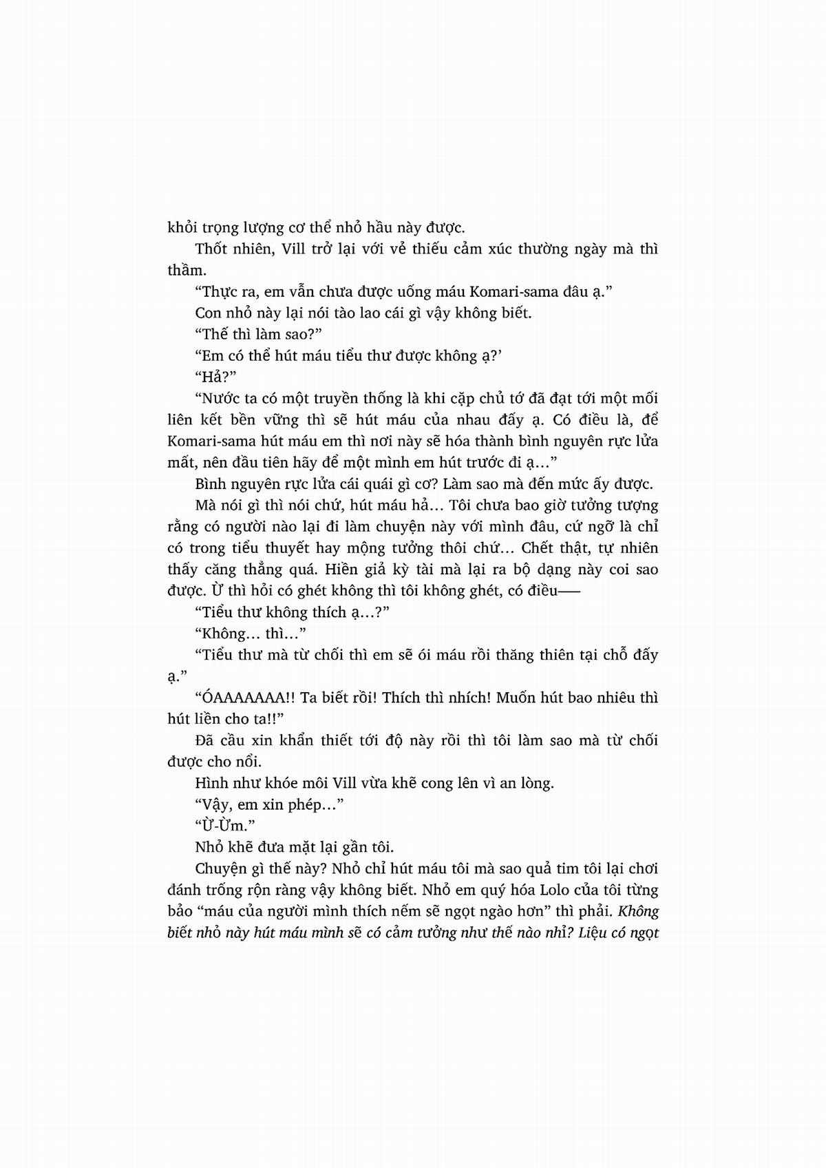 nỗi phiền muộn của công chúa ma cà rồng Chapter 1 trang 199