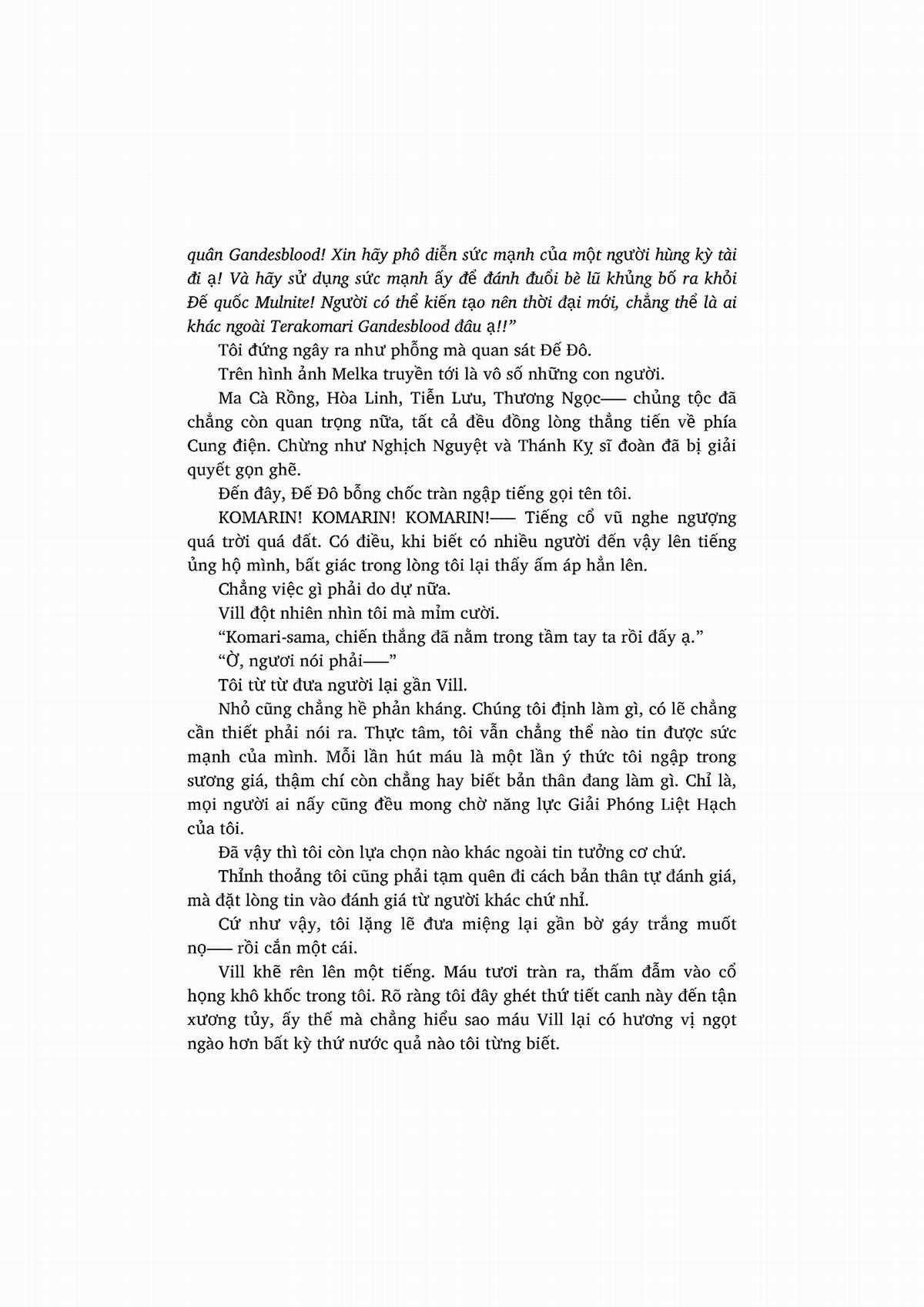 nỗi phiền muộn của công chúa ma cà rồng Chapter 1 trang 277