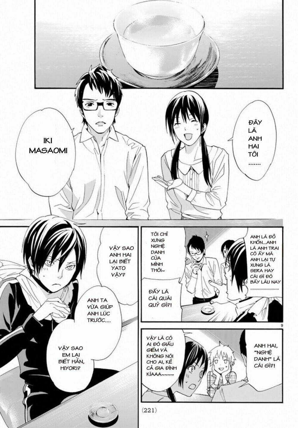 Noragami Chapter 54 trang 9