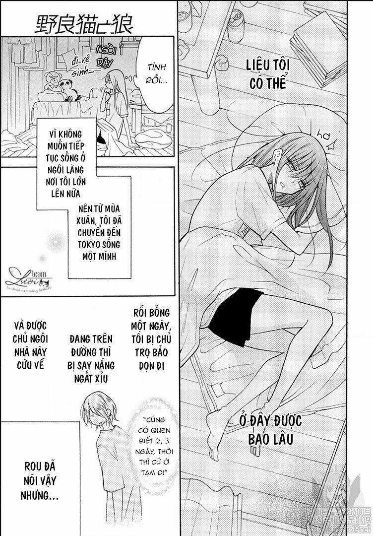 Noraneko to Ookami Chapter 2 trang 6