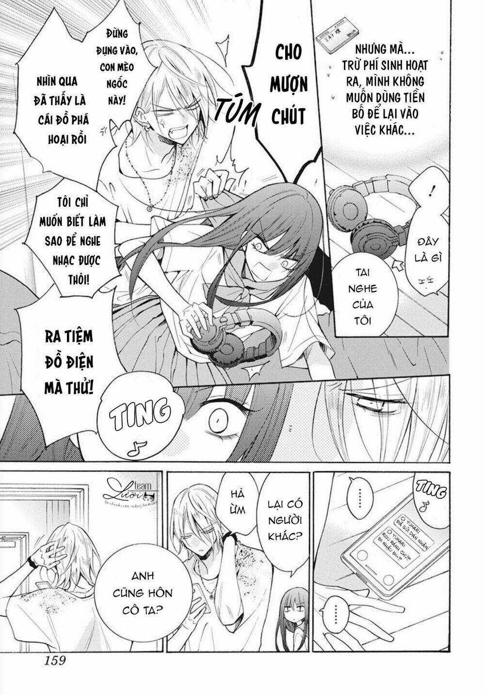 Noraneko to Ookami Chapter 3 trang 16