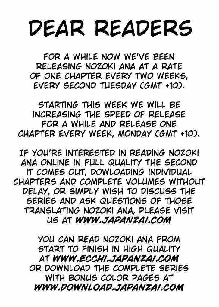 Nozoki Ana Chapter 86 trang 1