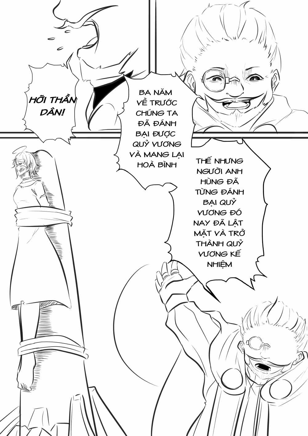 Nữ Anh hùng muốn Nghỉ Ngơi Chapter 1 trang 12