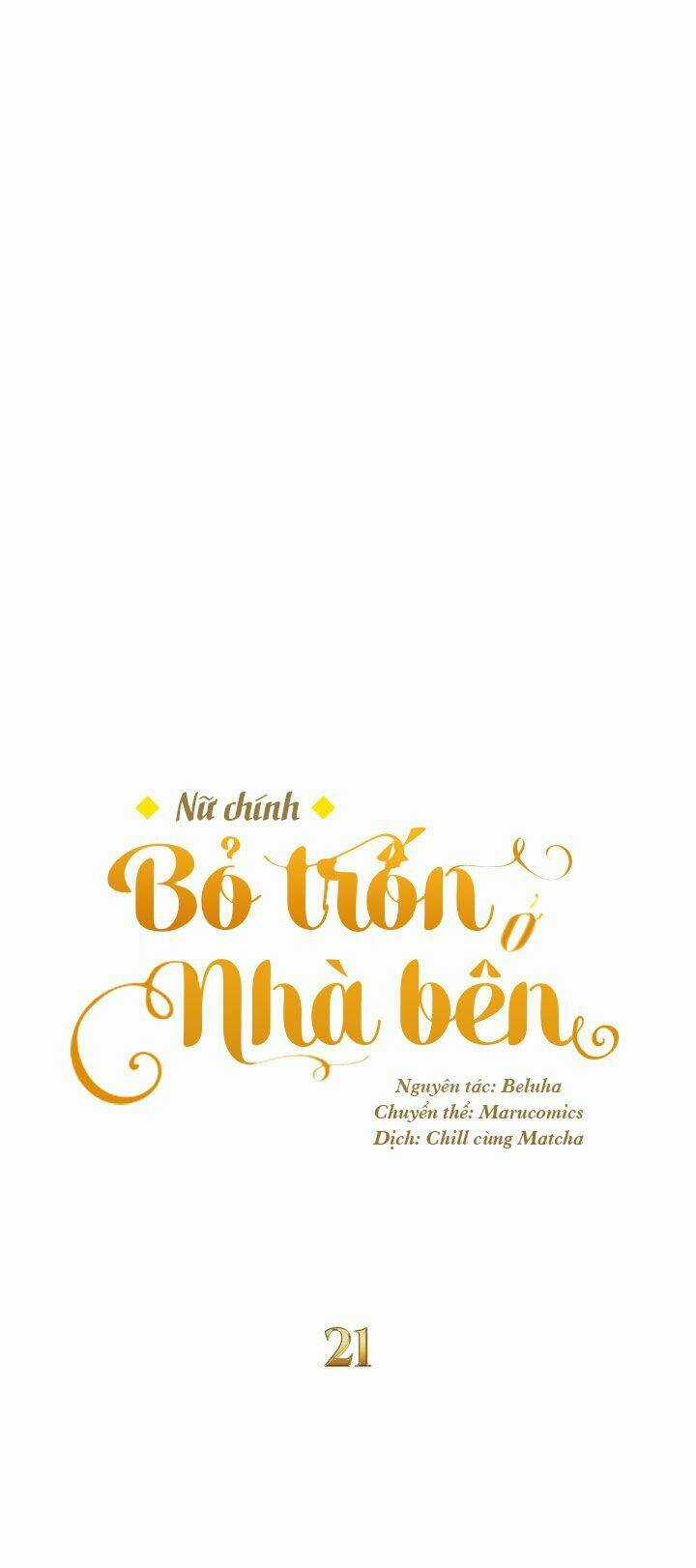 Nữ Chính Bỏ Trốn Ở Nhà Bên Chapter 21 trang 42