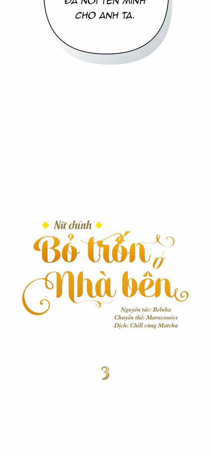 Nữ Chính Bỏ Trốn Ở Nhà Bên Chapter 3 trang 35