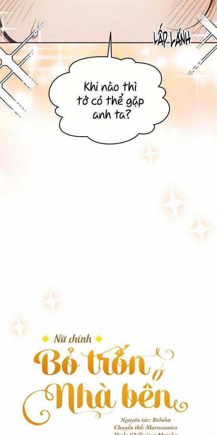 Nữ Chính Bỏ Trốn Ở Nhà Bên Chapter 37 trang 21