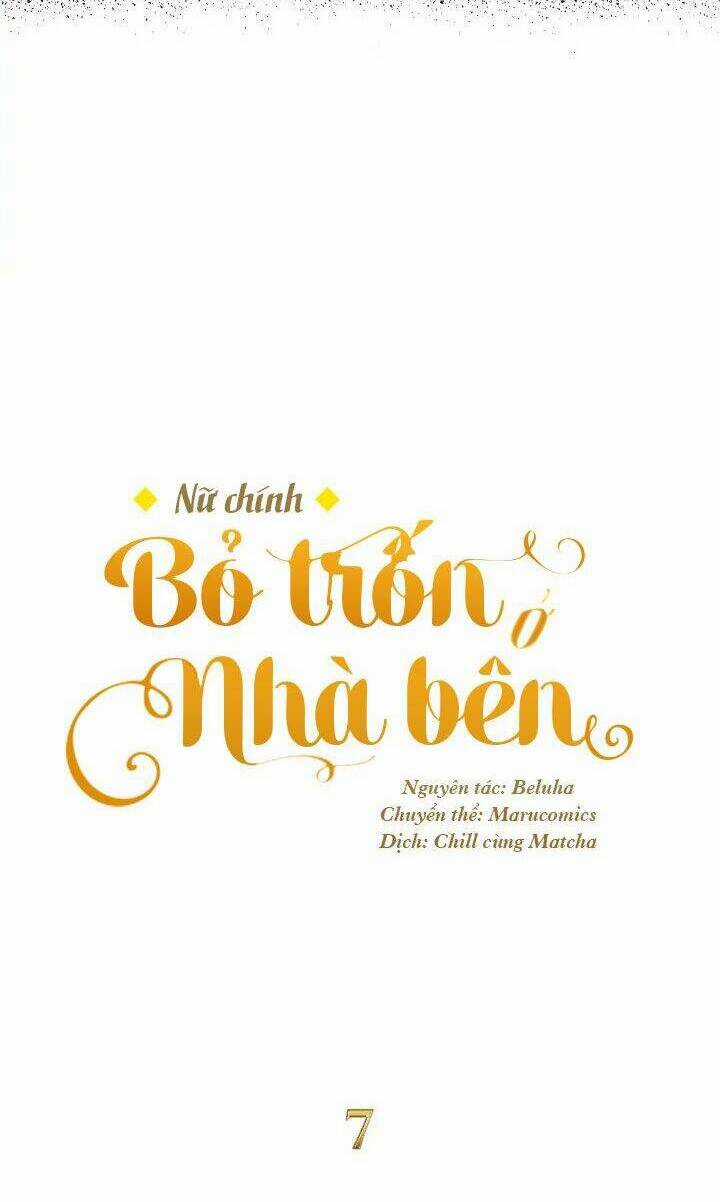 Nữ Chính Bỏ Trốn Ở Nhà Bên Chapter 7 trang 35