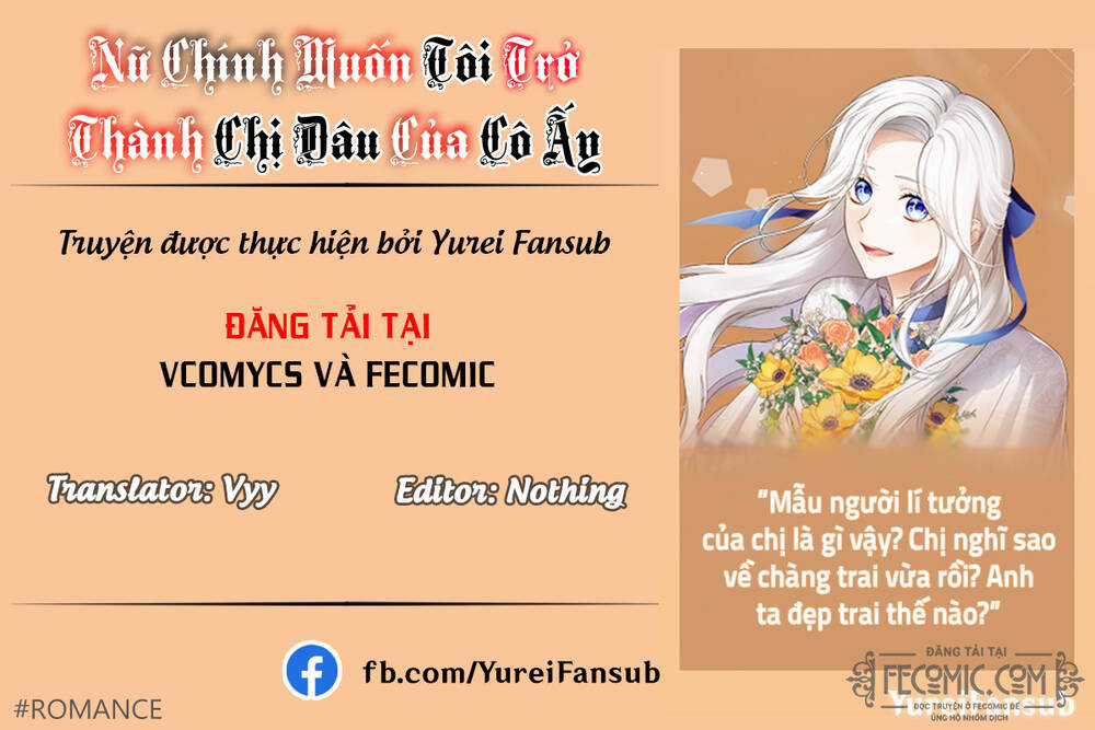 Nữ Chính Muốn Tôi Trở Thành Chị Dâu Của Cô Ấy Chapter 4 trang 1