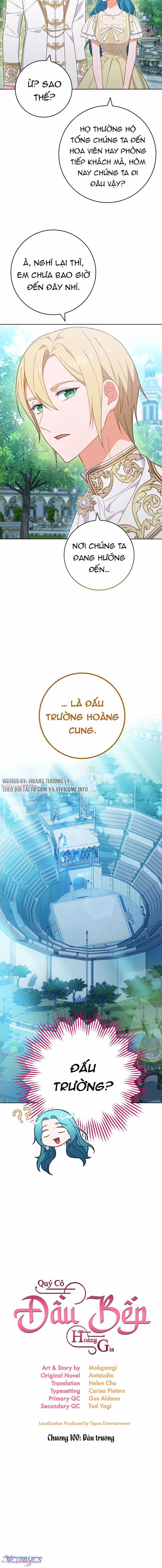 Nữ Đầu Bếp Hoàng Gia Cải tạo bếp Chapter 100 trang 3
