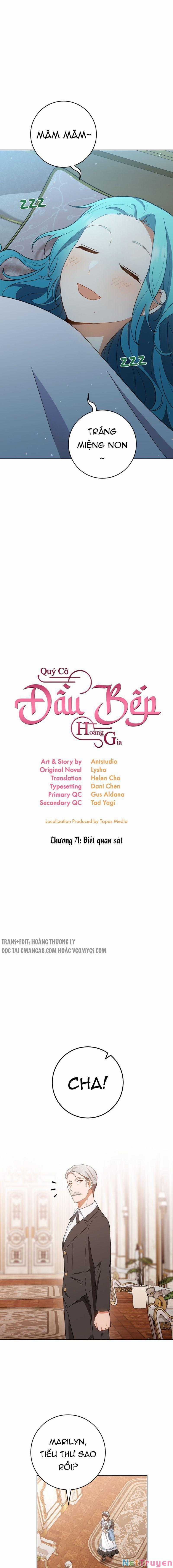 Nữ Đầu Bếp Hoàng Gia Chapter 71 trang 3