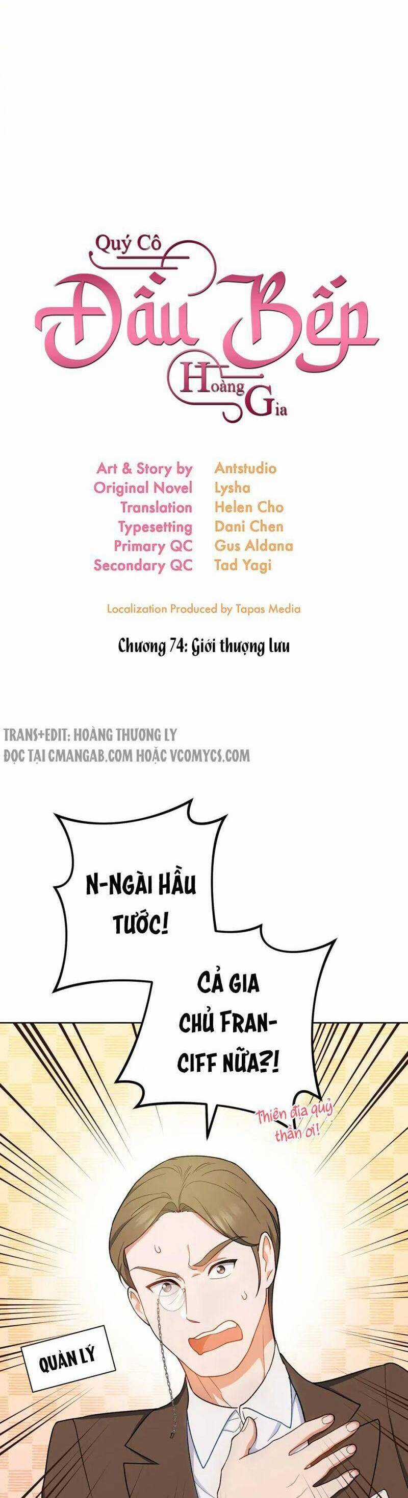 Nữ Đầu Bếp Hoàng Gia Chapter 74 trang 6