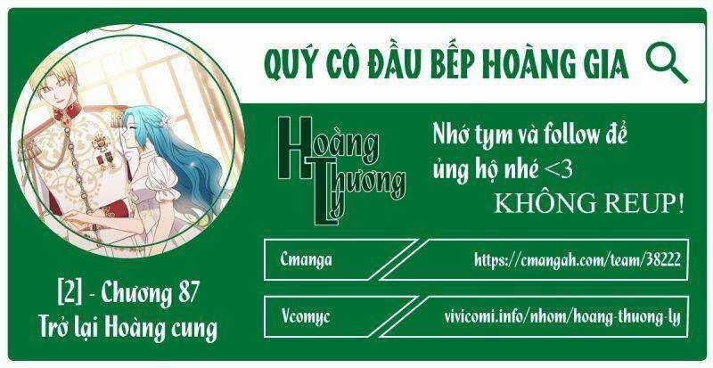 Nữ Đầu Bếp Hoàng Gia Chapter 87 trang 0