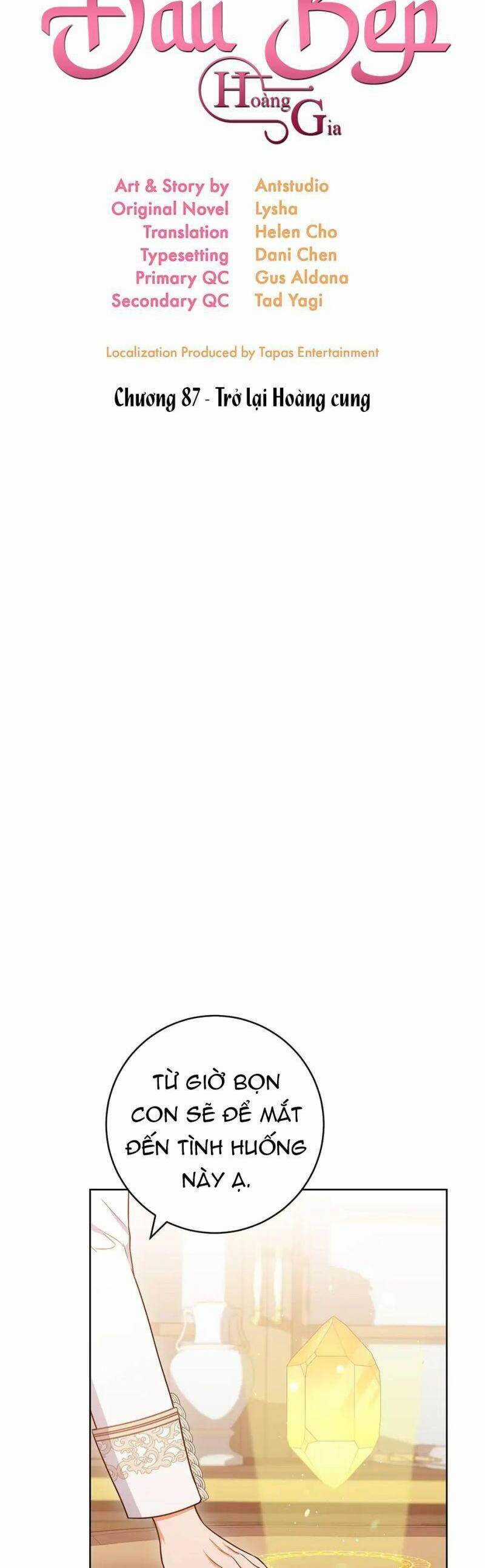 Nữ Đầu Bếp Hoàng Gia Chapter 87 trang 4