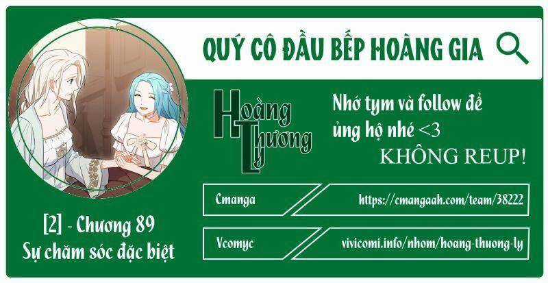Nữ Đầu Bếp Hoàng Gia Chapter 89 trang 0