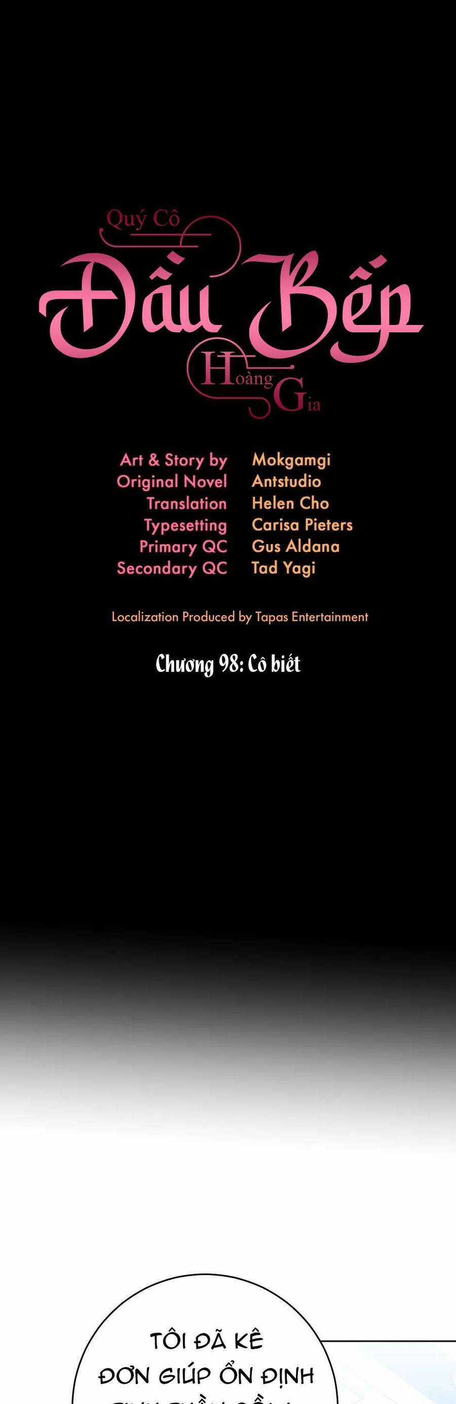 Nữ Đầu Bếp Hoàng Gia Chapter 98 trang 5