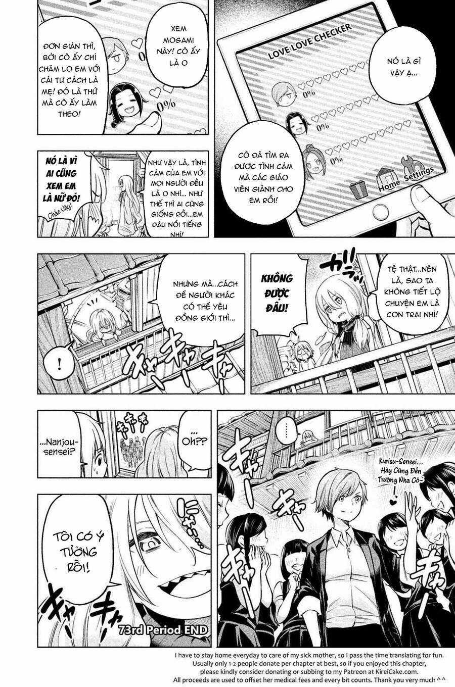 Nữ Hoàng Nửa Mặt Chapter 73 trang 14